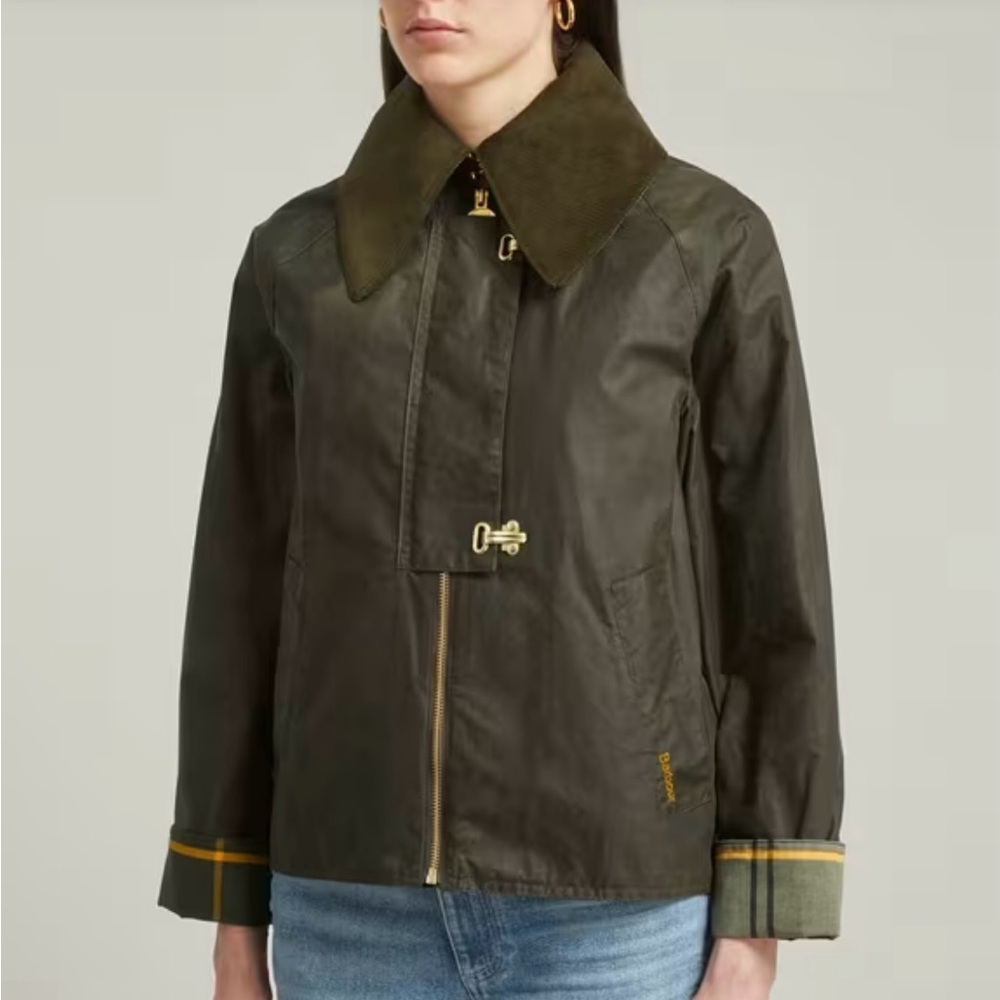 Barbour Cropped Drummond Jacket